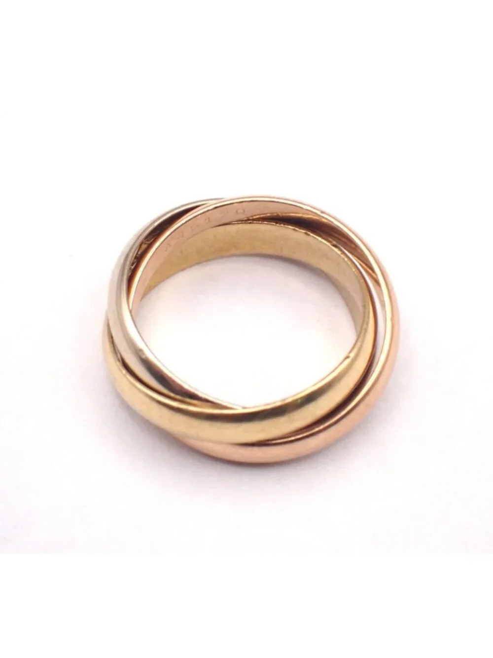 Cartier Logo Trinity Classic Ring Gold